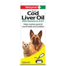 Vetzyme Cod Liver Oil for Cats & Dogs - 150ml