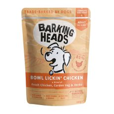 Barking Heads Bowl Lickin' Chicken Pouch 10x300g