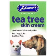Johnson's Veterinary Tea Tree Cream for Dogs & Cats 50g