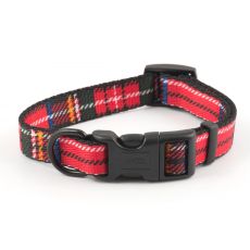 Ancol Adjustable Tartan Dog Collar