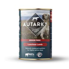 Autarky Adult Grain Free Luscious Lamb Complete Wet Dog Food (12x395g)