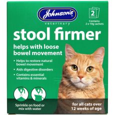 Johnson's Veterinary Stool Firmer for Cats 2x10g