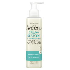 Aveeno Calm + Restore Nourishing Oat Cleanser 200ml