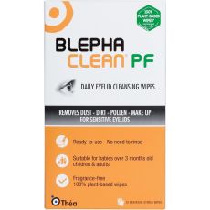 Blephaclean PF Daily Eyelid Cleansing Wipes 20s