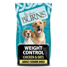 Burns Weight Control Adult/Senior Dog Food - Chicken & Oats