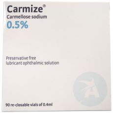 Carmize Carmellose Sodium 0.5% Preservative Free Eye Drops 90x0.4ml