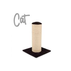Ancol Fat Boy Scratcher Post - Chocolate/Cream