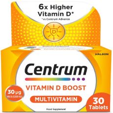 Centrum Vitamin D Boost Multivitamin Tablets 30s