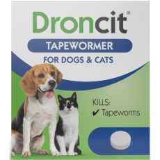 Droncit Tapewormer for Dogs & Cats 24s
