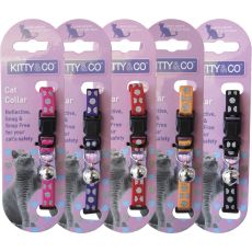 Kitty & Co Cat Collar - Reflective Polka Dot (Assorted Colours)