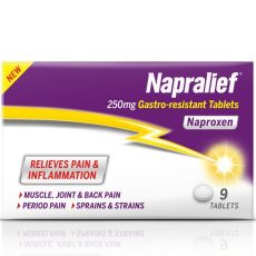 Napralief 250mg Gastro-resistant Tablets 9s