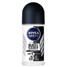 Nivea Men Invisible for Black & White Anti-Perspirant Deodorant Roll-On 50ml
