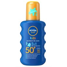 Nivea Sun Kids Protect & Care Coloured Sun Spray SPF 50+ 200ml