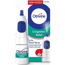 Otrivine Congestion Relief 0.1% Nasal Spray 10ml