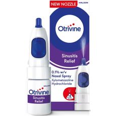 Otrivine Sinusitis Relief 0.1% Nasal Spray 10ml