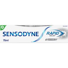Sensodyne Rapid Relief Whitening Toothpaste 75ml