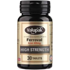 Valupak Ferroval Capsules 30s
