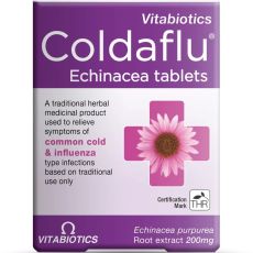 Vitabiotics Coldaflu Echinacea Tablets 30s