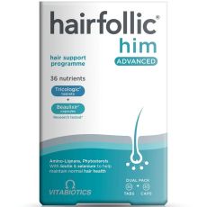 Vitabiotics Hairfollic Him Advanced Hair Support Programme