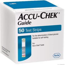 Accu-Chek Guide Blood Glucose Test Strips 50's