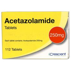 Acetazolamide 250mg Tablets 112s