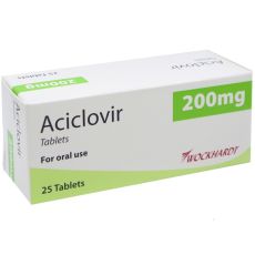 Aciclovir 200mg Tablets 25s