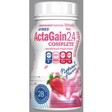 AYMES Actagain 2.4kcal Complete Maxi Strawberry 4x200ml