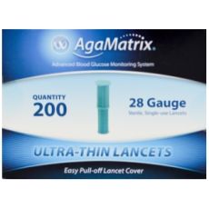 AgaMatrix Ultra-Thin Lancets 28G 200s