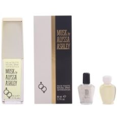 Alyssa Ashley White Musk 50ml EDT + 5ml Musk Perfume Oil + 5ml White Musk Perfume Oil Gift Set