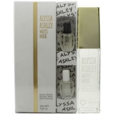 Alyssa Ashley White Musk 100ml EDT + 5ml Musk Perfume Oil + 5ml White Musk Perfume Oil Gift Set