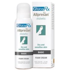 GlucoRx Allpresan Diabetic Foam Cream Basic 125ml