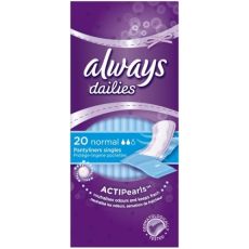 Always Dailies Normal Individually Wrapped Pantyliners 20s