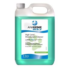 Anigene HLD4V High Level Surface Disinfectant 5 Litre Apple