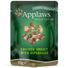 Applaws Cat Food (Chicken & Asparagus) 12 x 70g Pouches