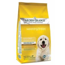 Arden Grange Puppy/Weaning Dry Food Chicken (various sizes)