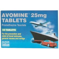 Avomine 25mg Tablets 10s