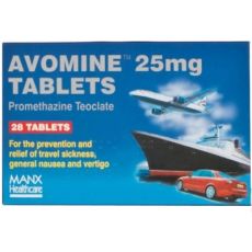 Avomine 25mg Tablets 28s