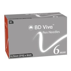 BD Viva 6mm/31G Needles 90's