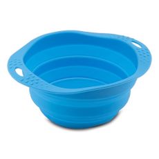 Beco Collapsible Travel Bowl - Blue