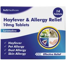 Bell's Healthcare Hayfever & Allergy Relief Loratadine 10mg Tablets (14s or 30s)