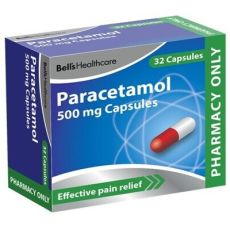 Bell's Healthcare Paracetamol 500mg Capsules 32s 