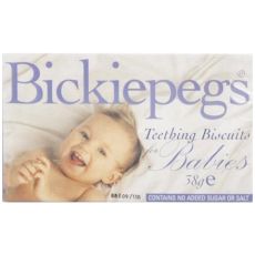 Bickiepegs Teething Biscuits for Babies 12x9s