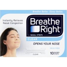 Breathe Right Nasal Strips - Clear - Regular Size