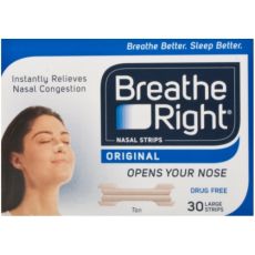 Breathe Right Nasal Strips Original Large