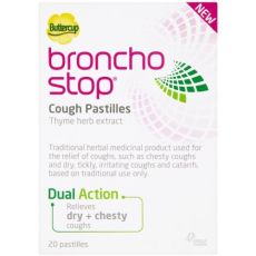 Buttercup Bronchostop Cough Pastilles 20s