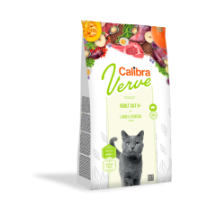 Calibra Verve Adult Cat 8+ Food - Lamb & Venison (Grain-Free)