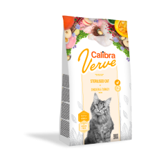 Calibra Verve Sterilised Cat Food - Chicken & Turkey (Grain-Free)