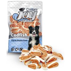 Calibra Joy Chicken & Cod Sushi Dog Treats 80g