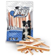 Calibra Joy Chicken & Fish Sandwich Dog Treats 80g