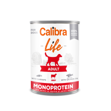Calibra Life Adult Dog Food - Beef & Carrots (Grain-Free)